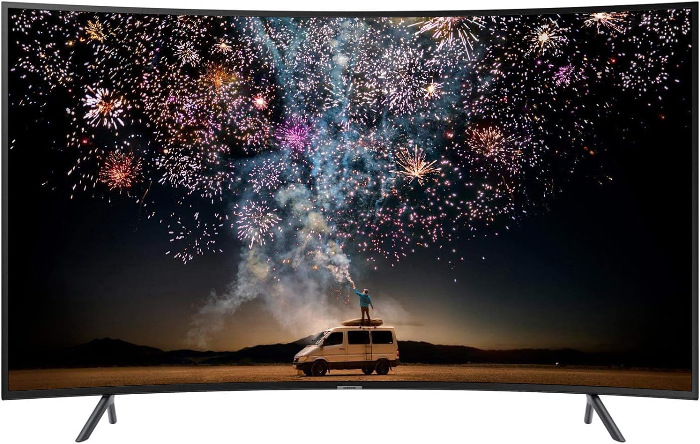 Samsung 49RU7300 49 Inch Curved Smart 4K UHD TV Series 7 (2019) - Black