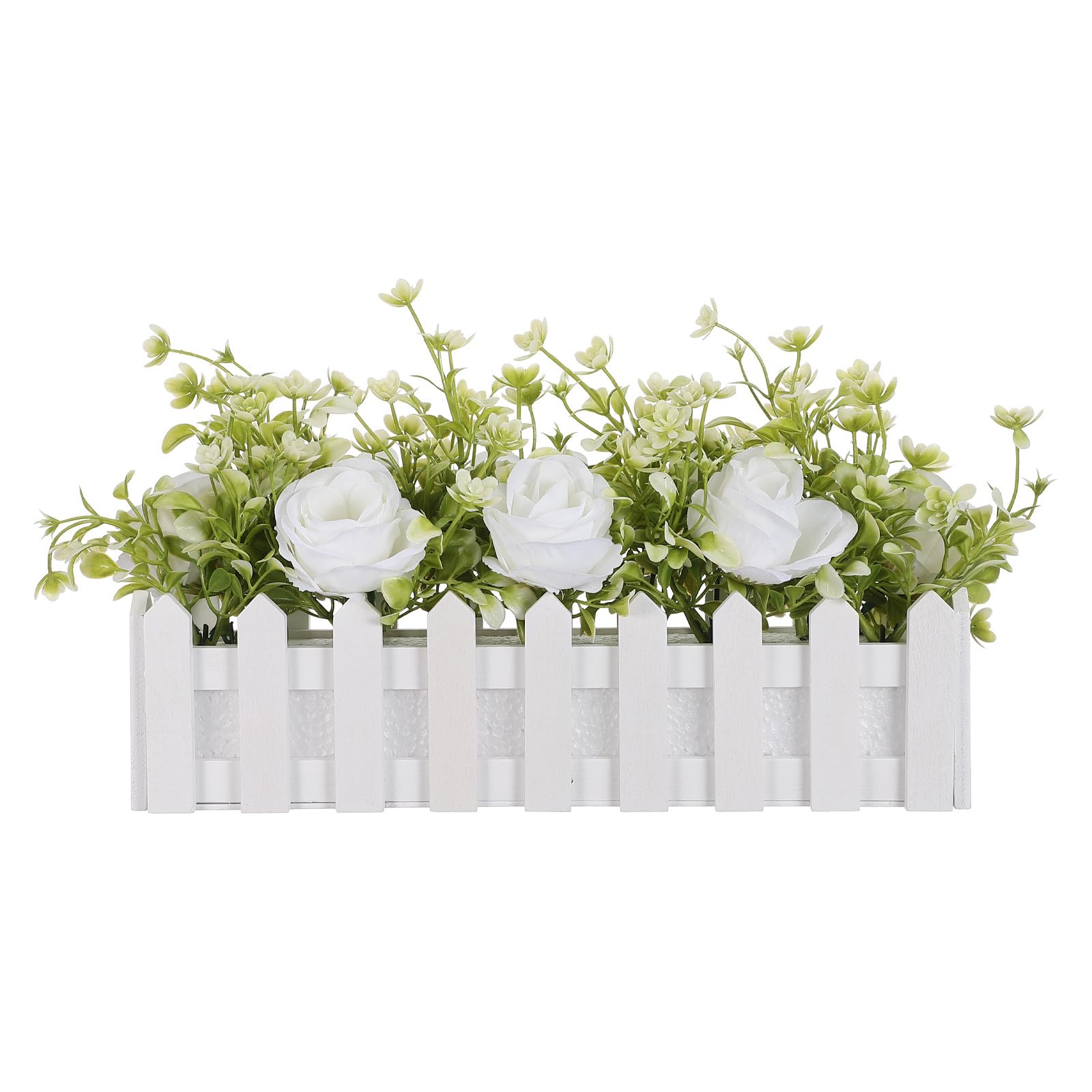 Fleurs artificielles de roses réalistes sans entretien pour égayer un salon sombre