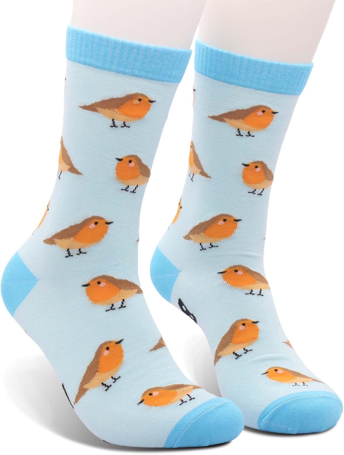 Funny Bird Lover Socks - 'I Might Look Like I'm Listening But Really Thinking About Birds' Novelty Gift for Bird Watchers & Owners. (092) - Image 2