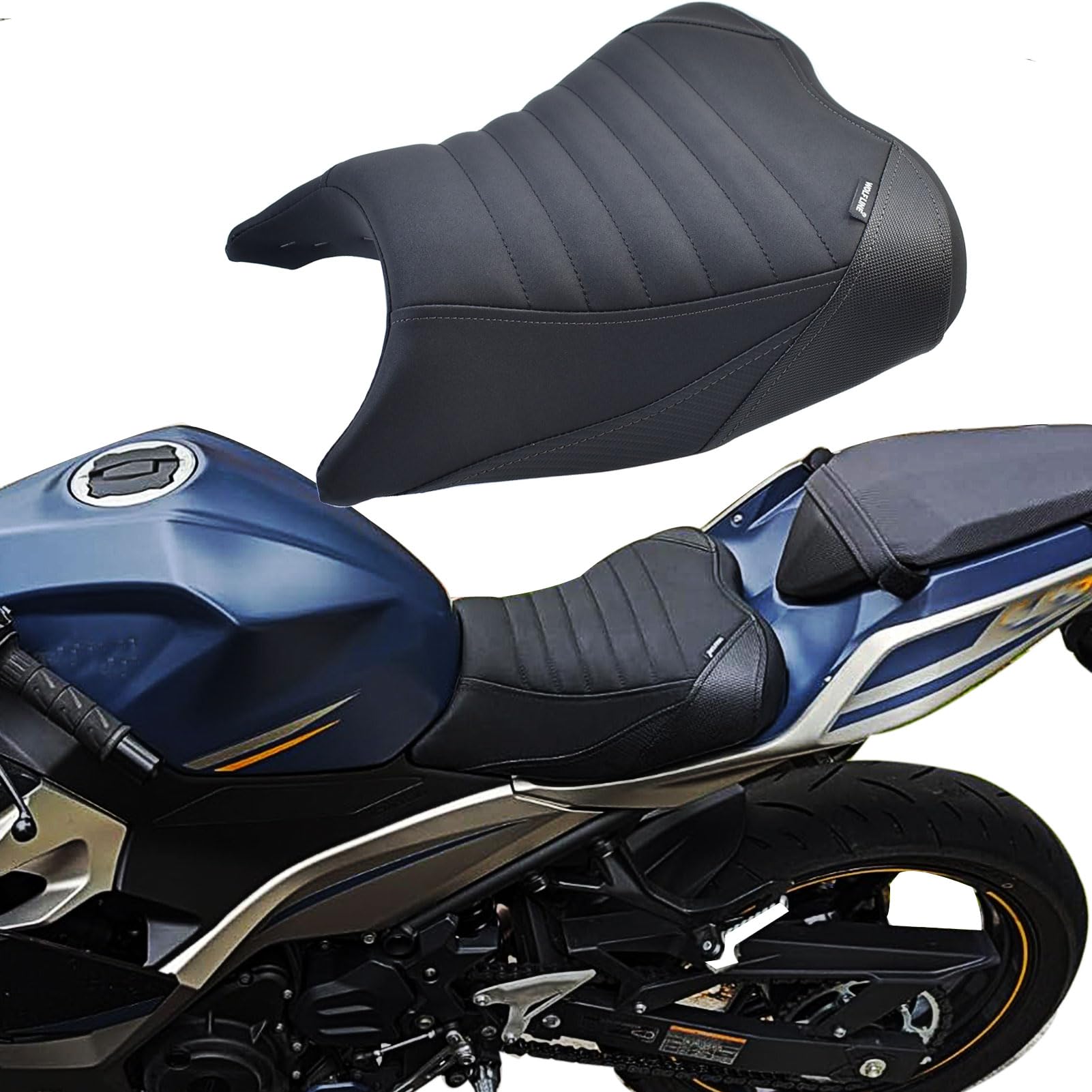 Amazon.com: Midimttop Motorcycle NINJA 400 Front Driver Comfort
