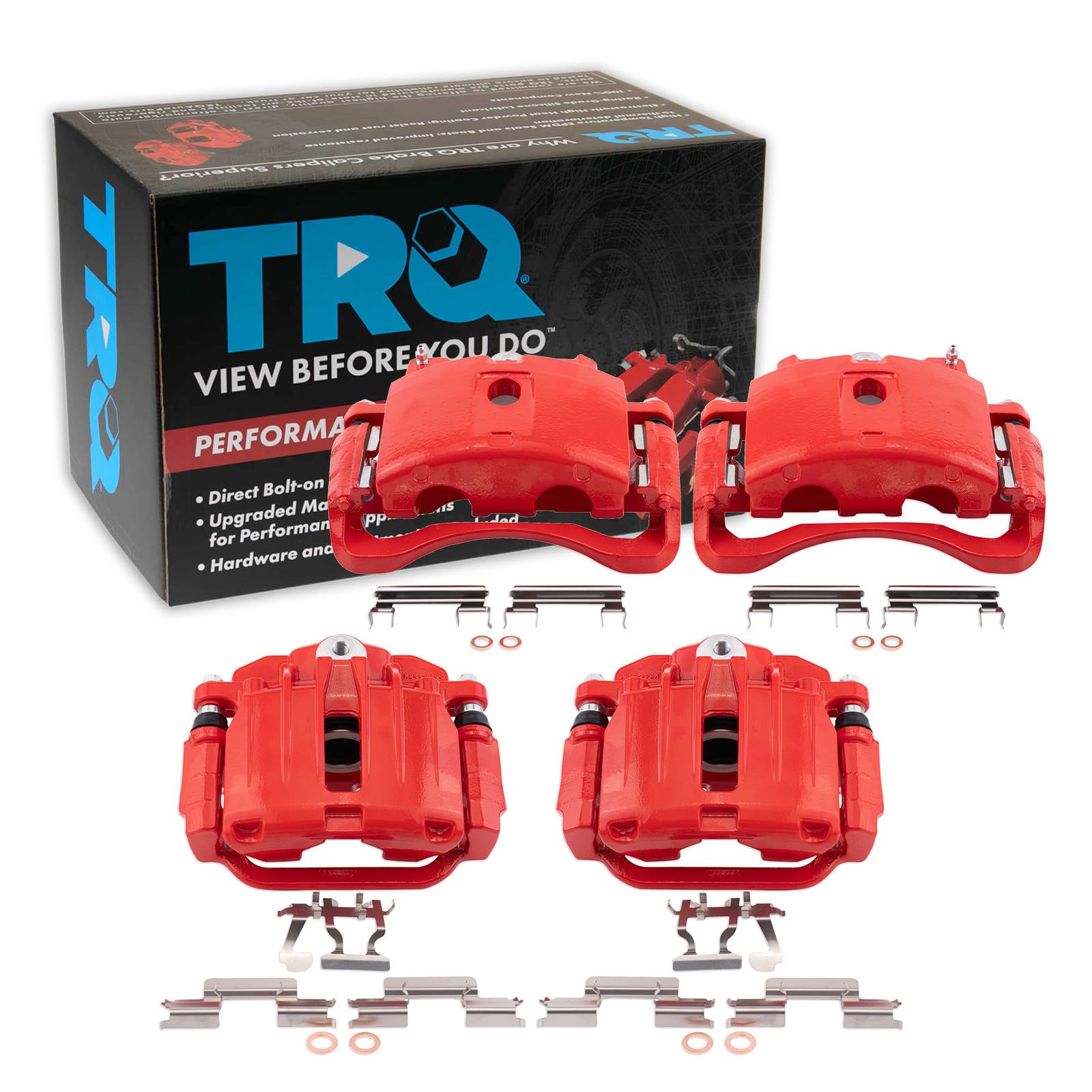 TRQ Brake Caliper Set Performance