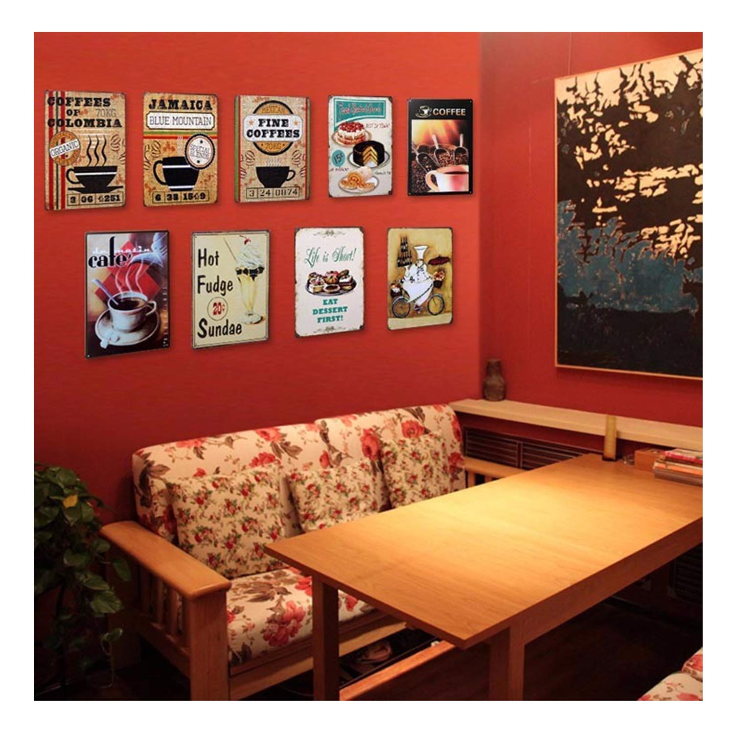 Plaque En Métal Rétro Kitchen | ﻿Rex London