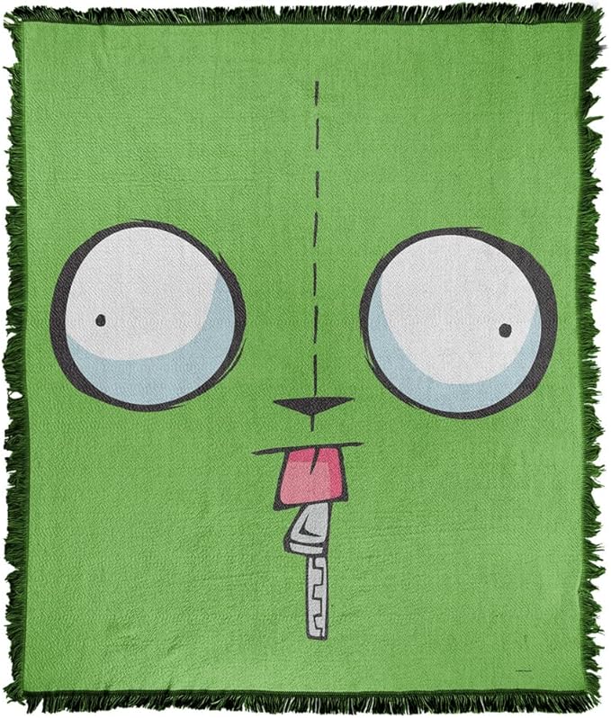 LOGOVISION Invader Zim Blanket, 50"x60" Invader Zim Gir