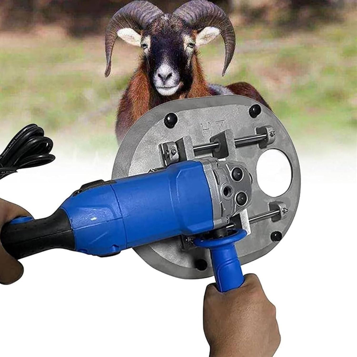 Dehorner elettrico per bovini e ovini, ad alta potenza, resistente alle alte temperature, tagliacorno per uso veterinario in fattorie e allevamenti