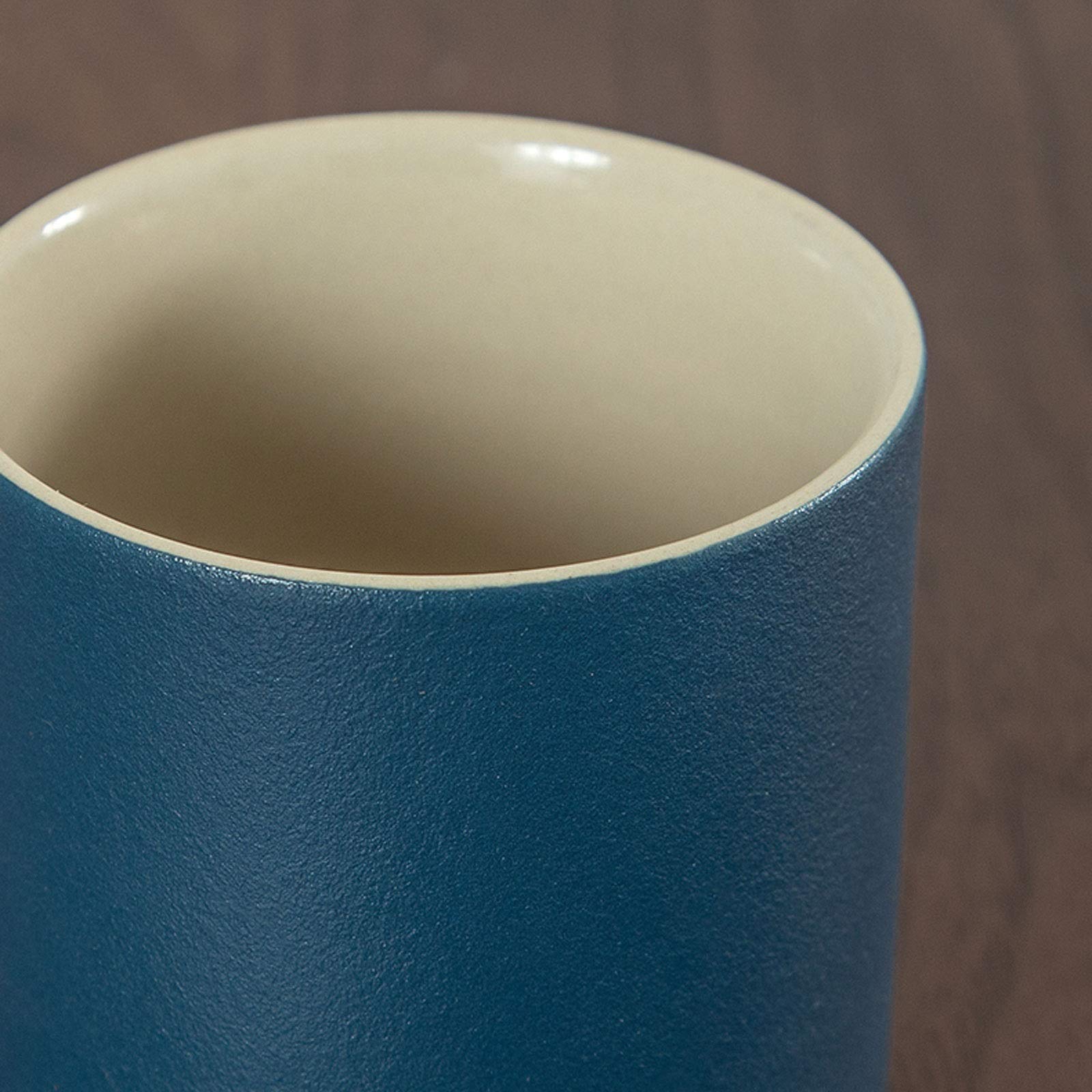 Set da caffè, Tazze da tè, Tazze da caffè Espresso, Tazze da caffè Espresso in Ceramica con Manico Dorato galvanizzato, Confezione Regalo per Compleanno e Anniversario