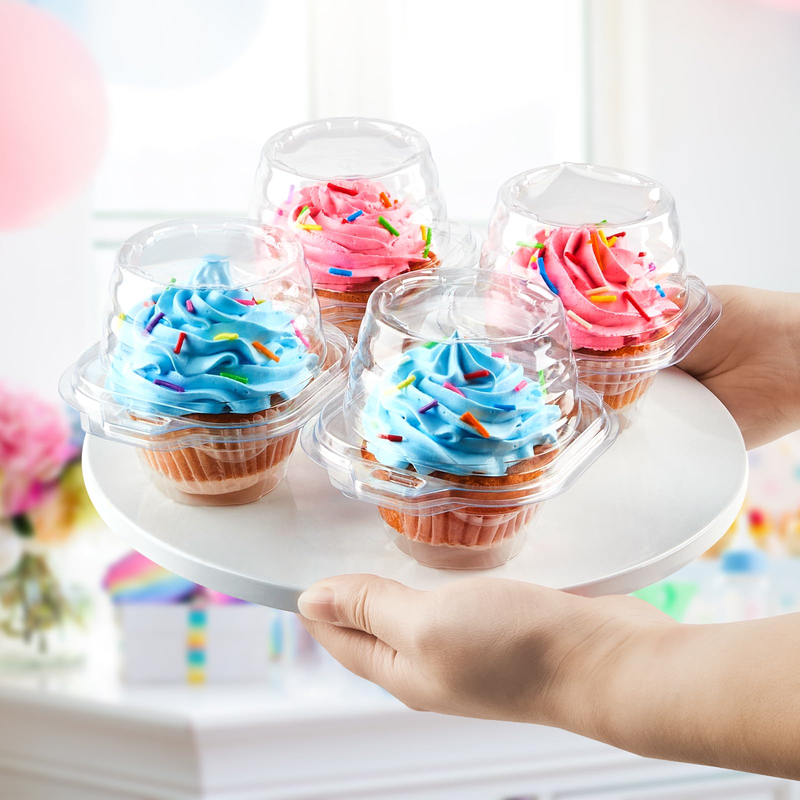 Amazon｜ZORRITA ZR カップケーキコンテナ 100｜包装用品 オンライン通販