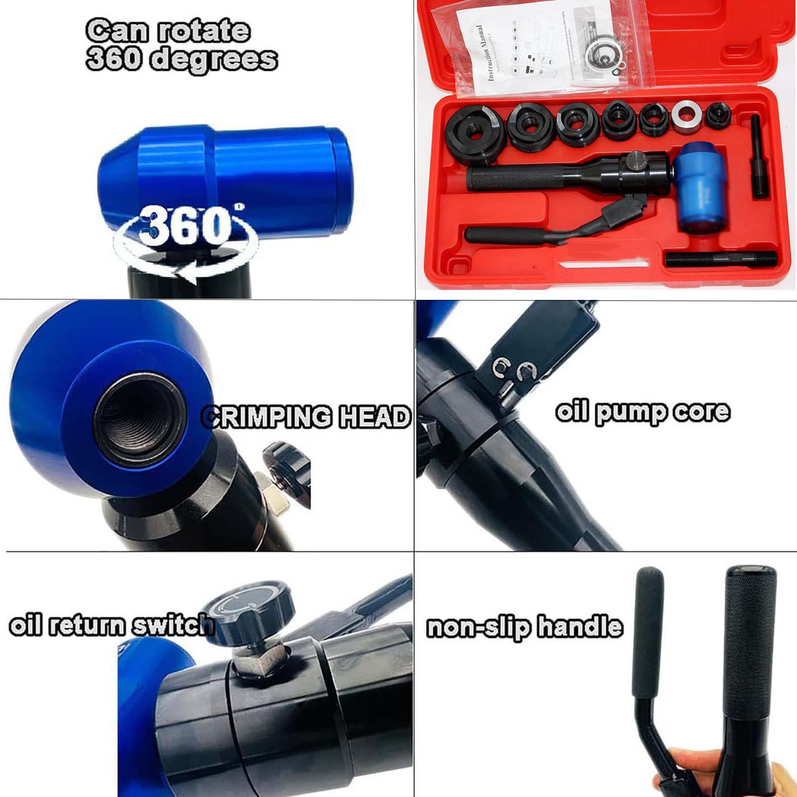 Kit Perno Tirante Idraulico - Punzonatrice Professionale Acciaio - Foto 2