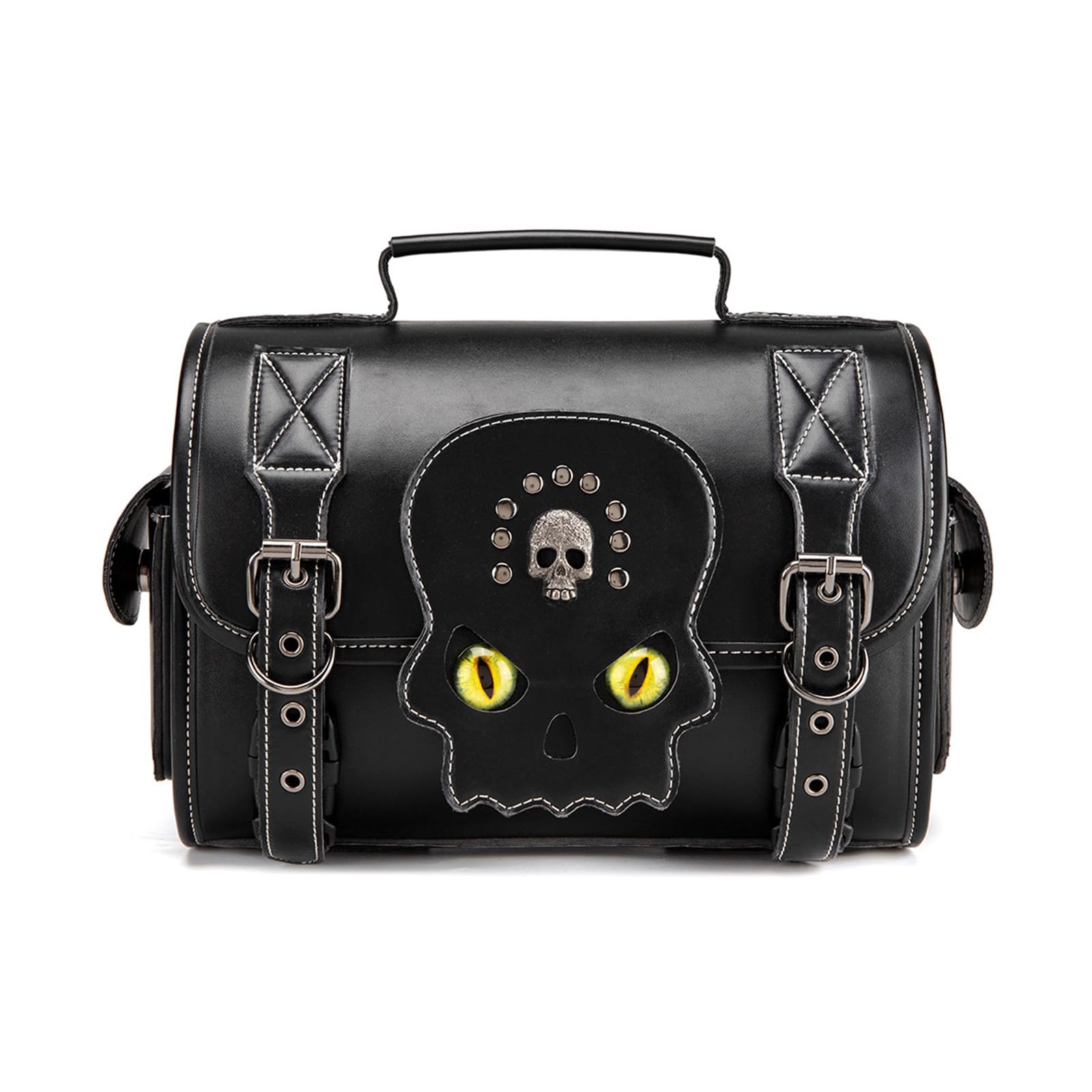 Retro Ridings Taschen Werkzeug Veranstalter Motorradwerkzeug Mit Einfacher Installation Und Bequemes Tragen Für Reisen Geräumiger Motorradbeutel