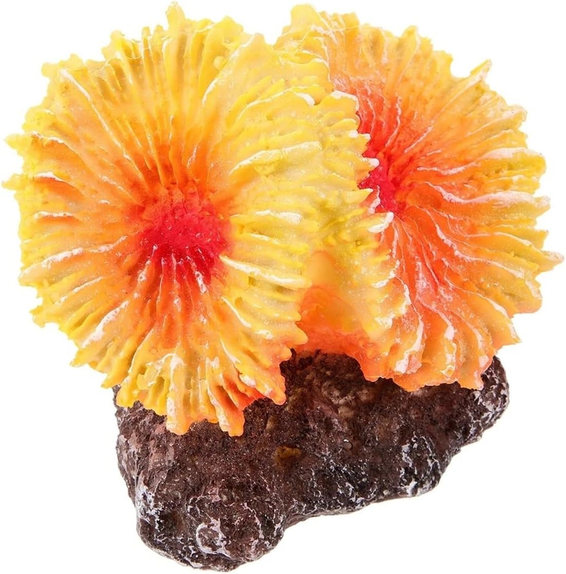 Artificial Coral Aquarium Decor, Fish Tank Landscape Ornament, Underwater Decoration for Freshwater and Saltwater Aquarium Setups