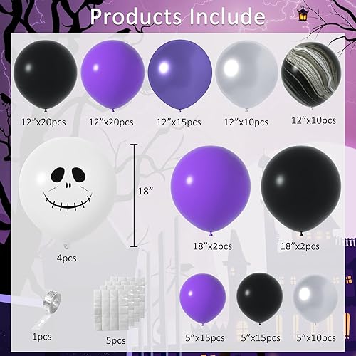 Miniatura 14 de Janinus Kit de arco de globos de otoño, guirnalda de globos de Acción de Gracias con guirnalda de hojas de arce artificiales, 125 globos naranjas