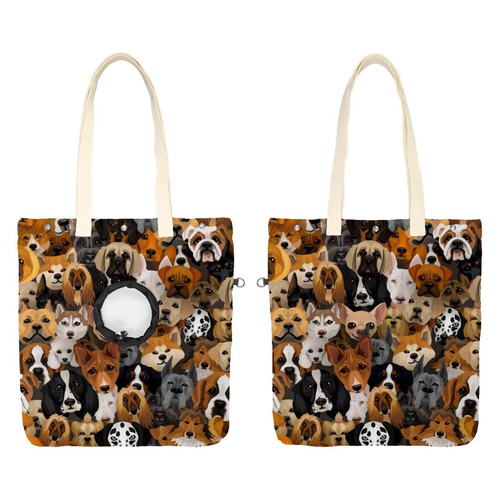 Sac à bandoulière pour chat avec ouverture ajustable pour petit animal