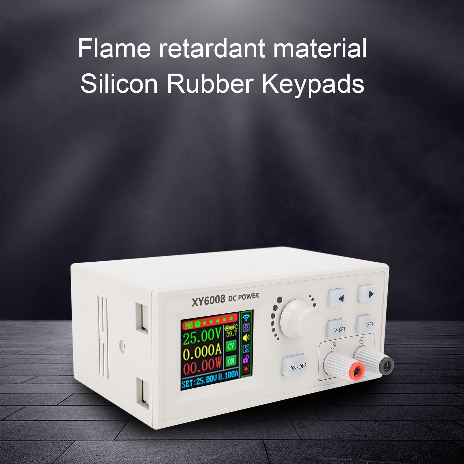 Asixxsix CNC DC Regulowane Zasilacz, Wejście od 6 do 70 V 0 do 60 V Wyjściowe 480 W Regulator Regulacji Napięcia z Wyświetlaczem Cyfrowym, dla Laboratorium LED Mobile Mobile