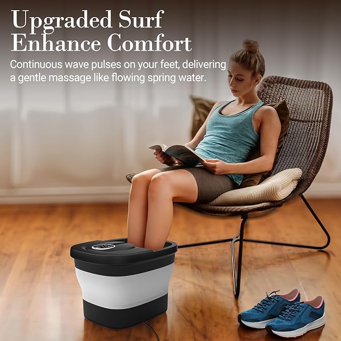 CuPiLo Spa de Pies con Masaje Shiatsu, Calefacción y Control Remoto miniatura 5