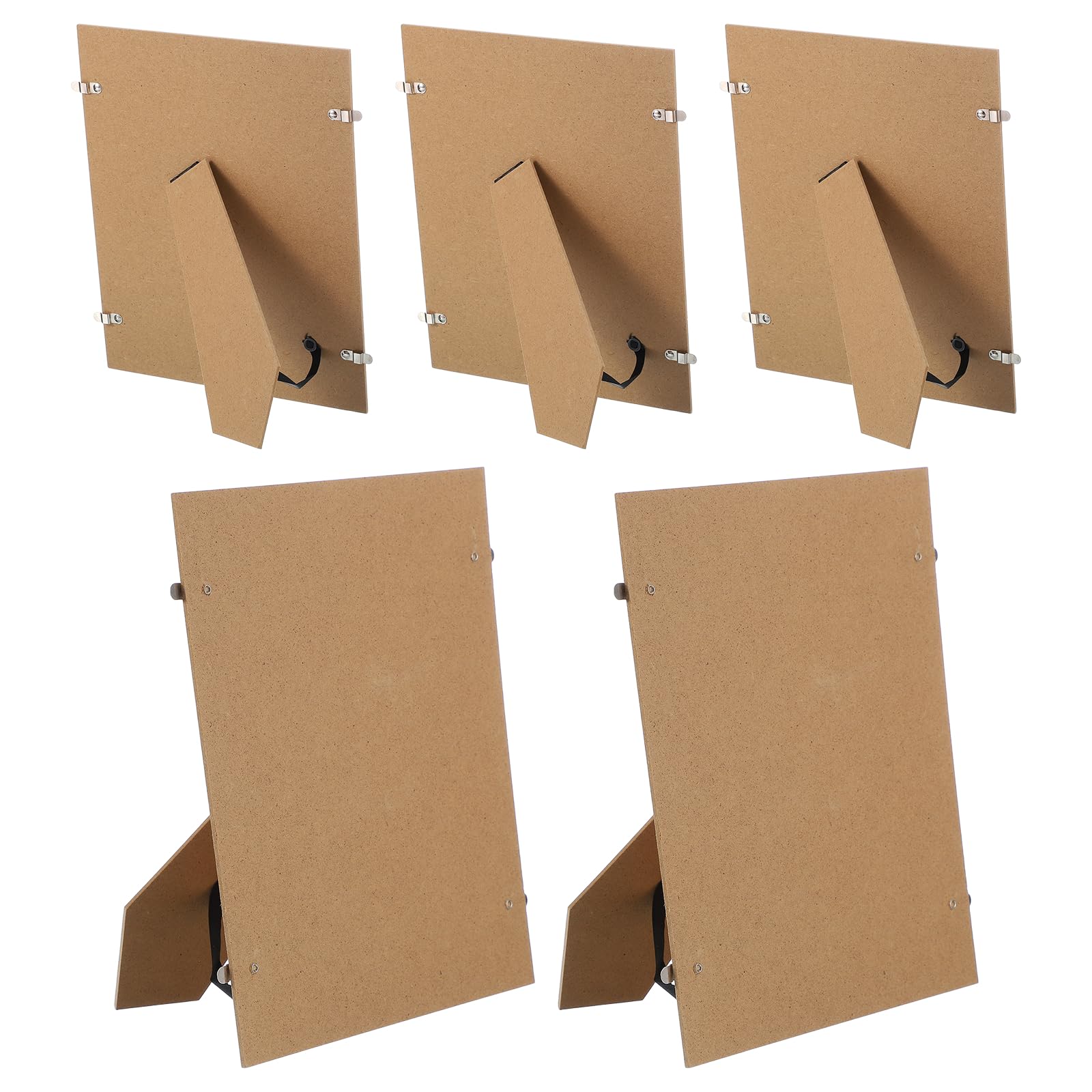 Cadres photo fixation pour tableau photo en bois naturel de 25,4cm