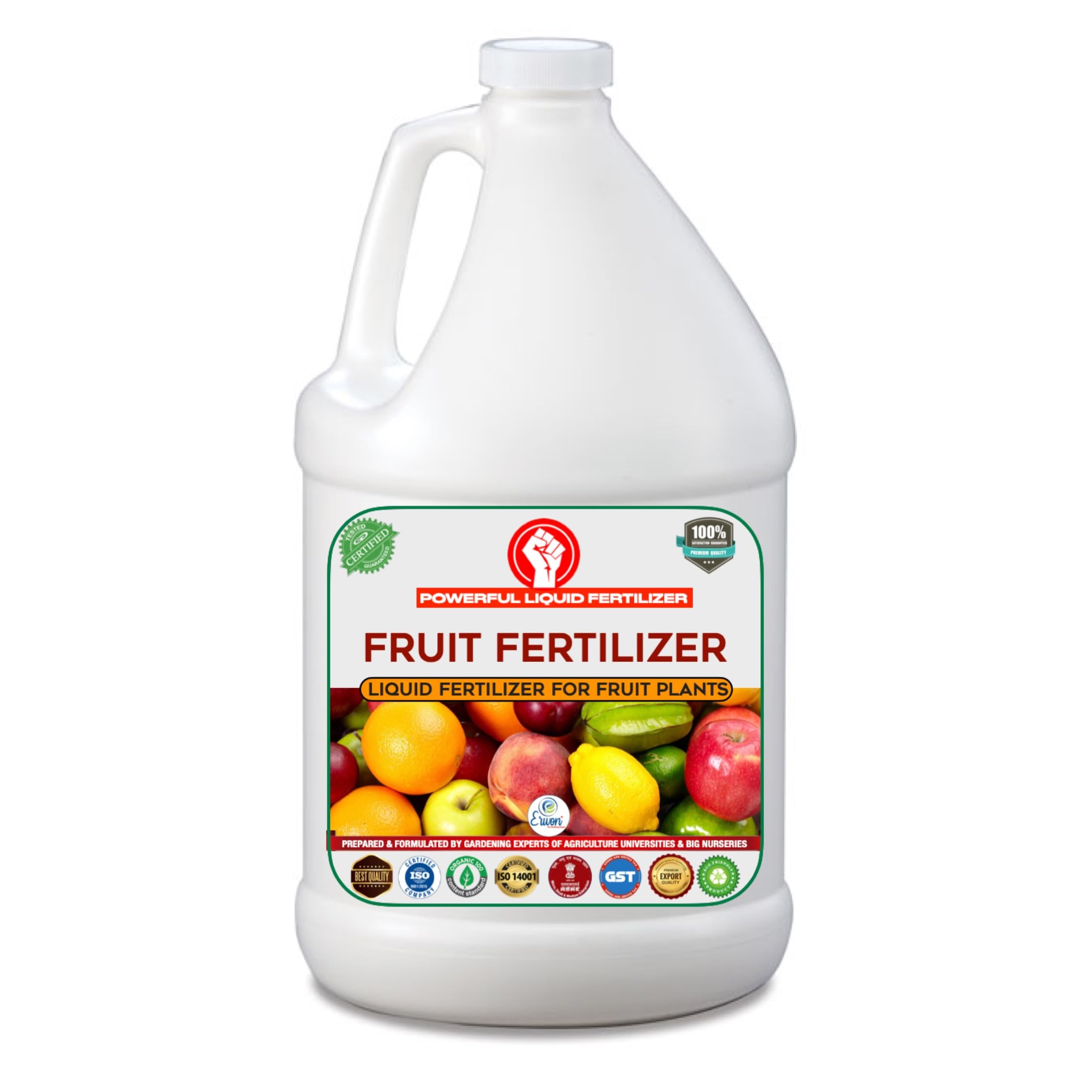 Erwon® Fruit Fertilizer, Premium Essential Powerful Liquid Fertilizer for the Best Growth of Fruit Plants with Fruiting Nutrients and Charged Micro-organism (1000 ml)-image-38