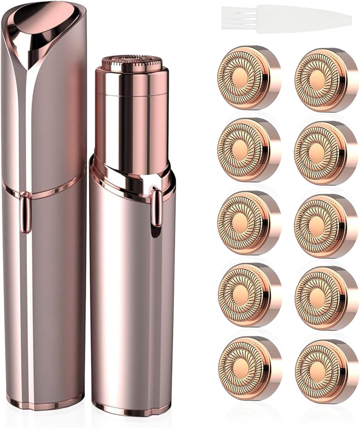 Face Shaver for Women with 10 Replacement Heads