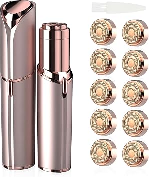 Face Shaver for Women with 10 Replacement Heads