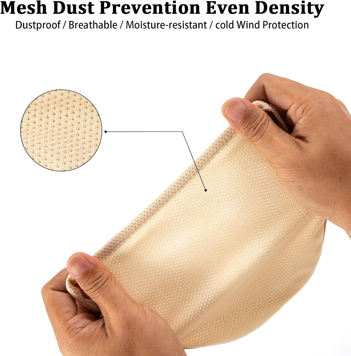 Tracheostomy Dust Cover & Neck Stoma Protector, Adjustable Breathable Disposable Trach Shields for Tracheotomy Care, 3-Pack Dust-Proof Tracheostomy Supplies (White, Black, Khaki)