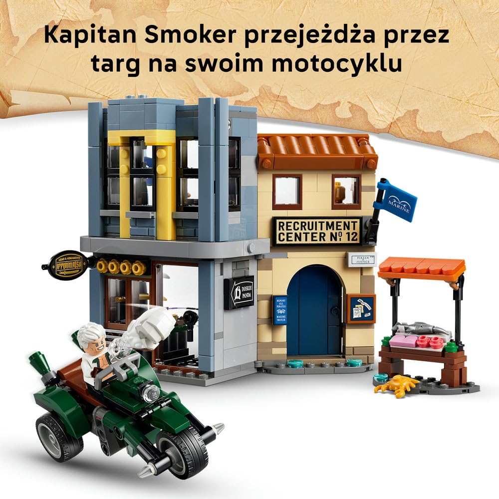 LEGO ONE PIECE Starcie z kapitanem Smokerem 75642