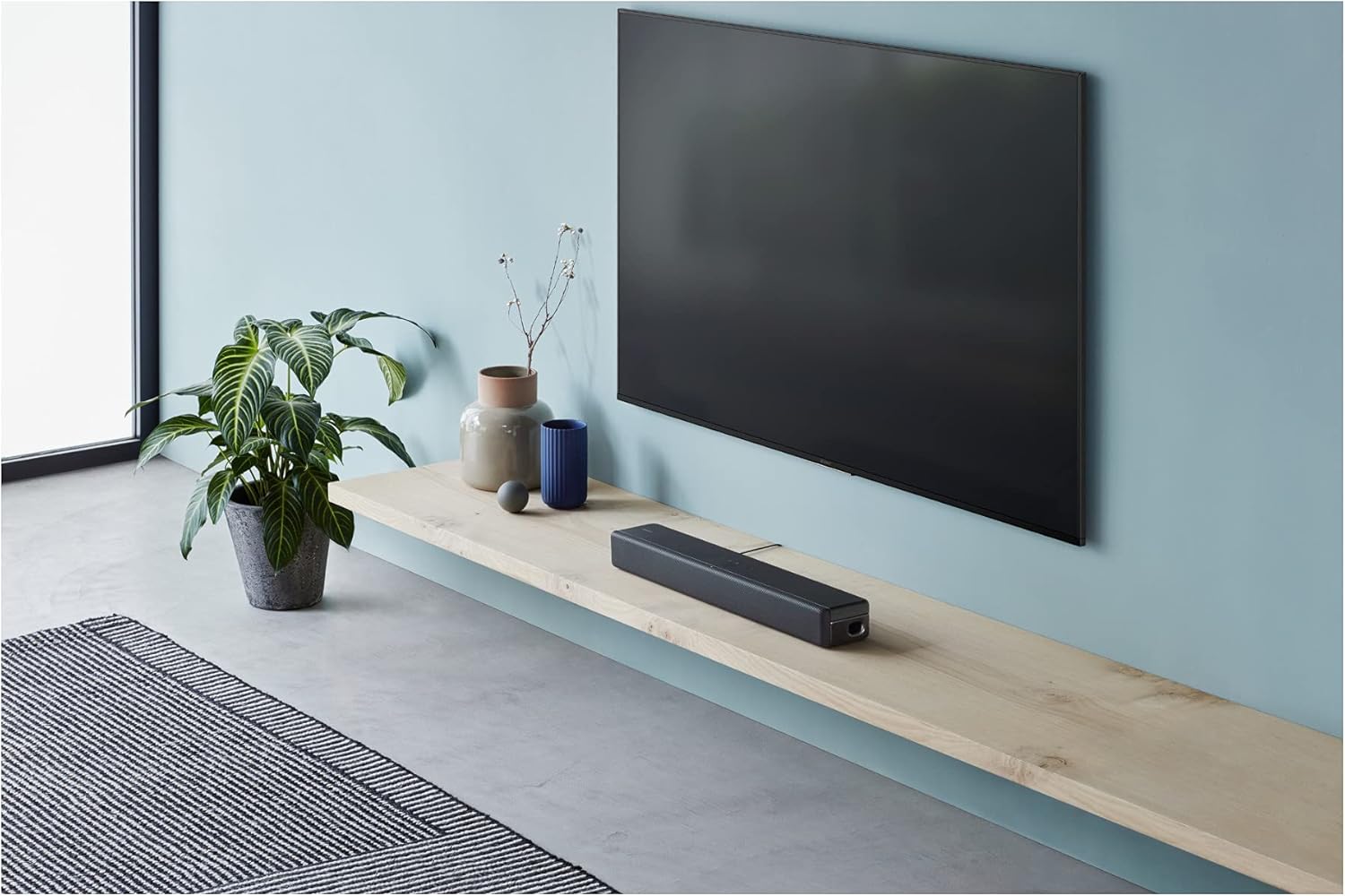 نوار صوتی 2.1 اینچی Sony S200F با ساب ووفر داخلی و بلوتوث ، (HT200F)