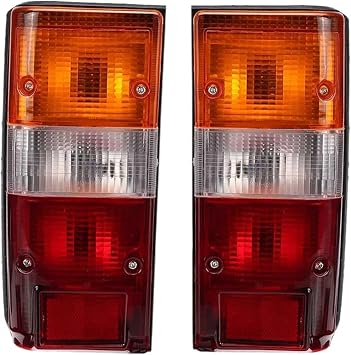 1 Pair Car Tail Light Signal Lamp For Toyota For Land Cruiser 60 Series J60 FJ60 FJ62 BJ60 HJ60 HJ61 BJ62 HJ62 1980-1989