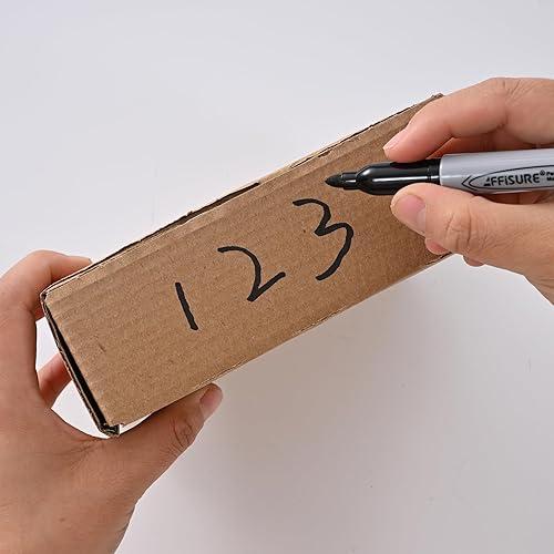 Miniatura 9 de Marcadores permanentes, 120 paquetes de marcadores permanentes a granel, secado rápido en un segundo, impermeables, suaves, no es fácil de borrar,