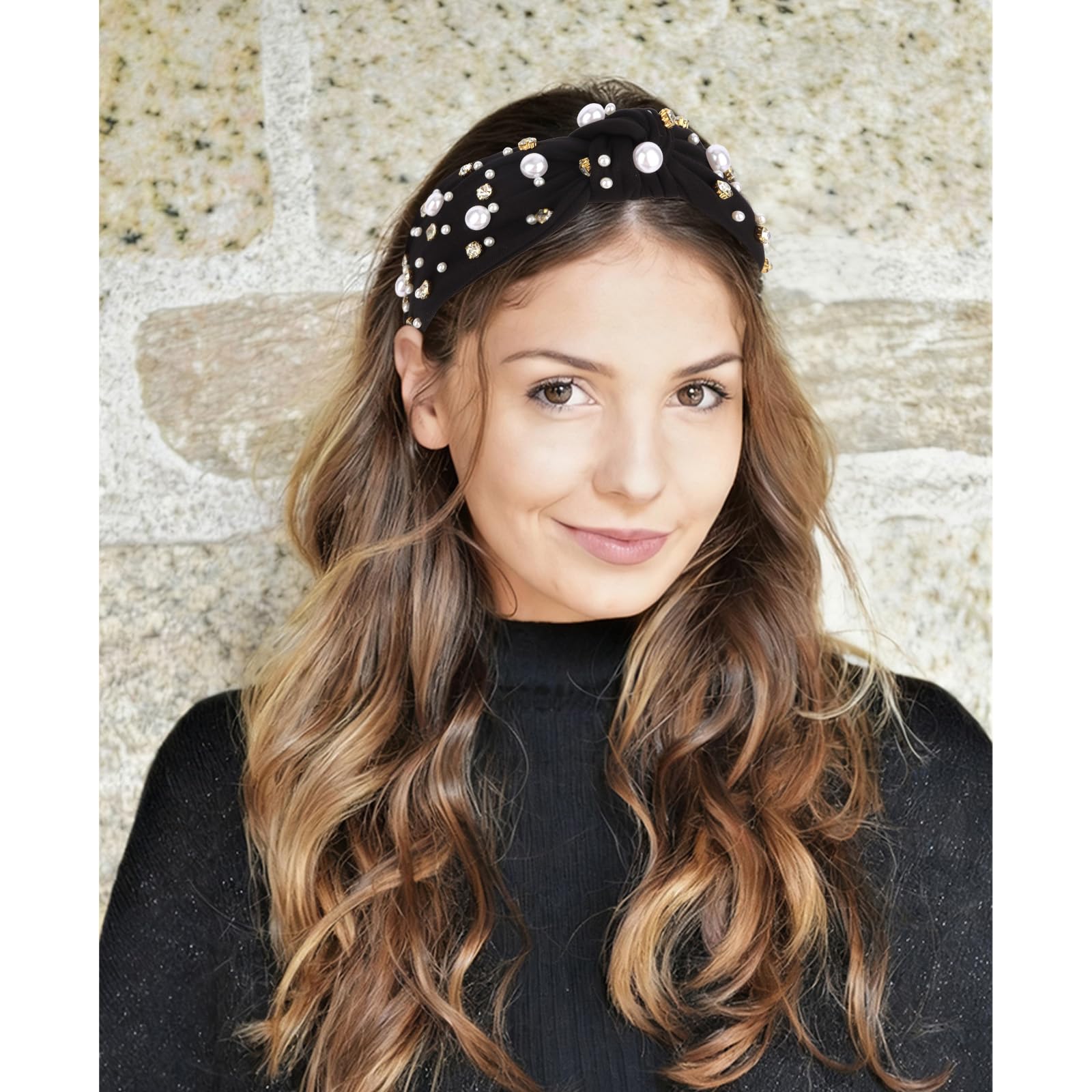 Amazon.com : Brimekichio Black Headband for Women Girls 