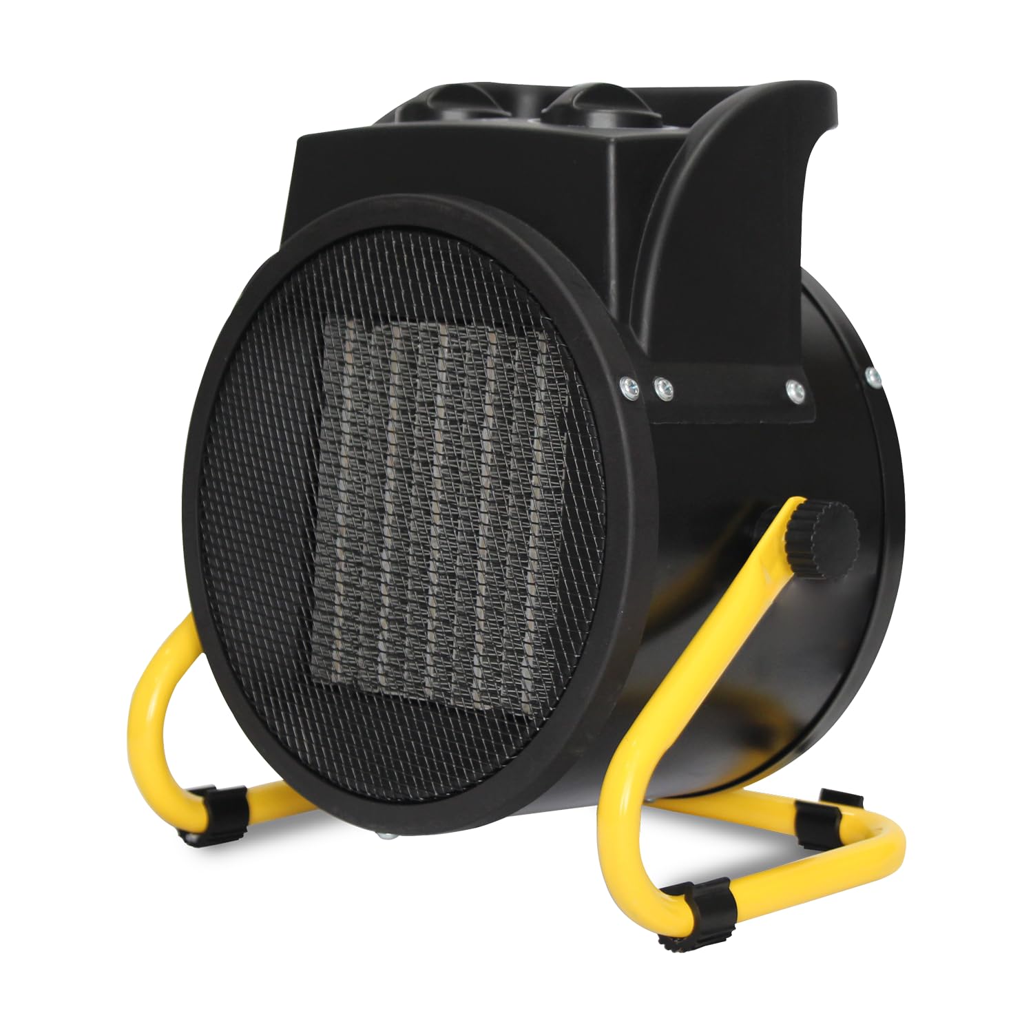 Stak termoventilatore da officina 3000W – generatore d’aria calda con elemento riscaldante in ceramica – Protezione IP20 con funzione ventilatore e testa inclinabile