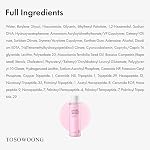 TOSOWOONG Pink PDRN Niacinamide Milky Toner, With Niacinamide 5% & Salmon DNA PDRN, Lightweight Hydrating Face Toner with Ceramides & Peptides, Korean Skincare, 150 ml / 5.07 fl. oz.