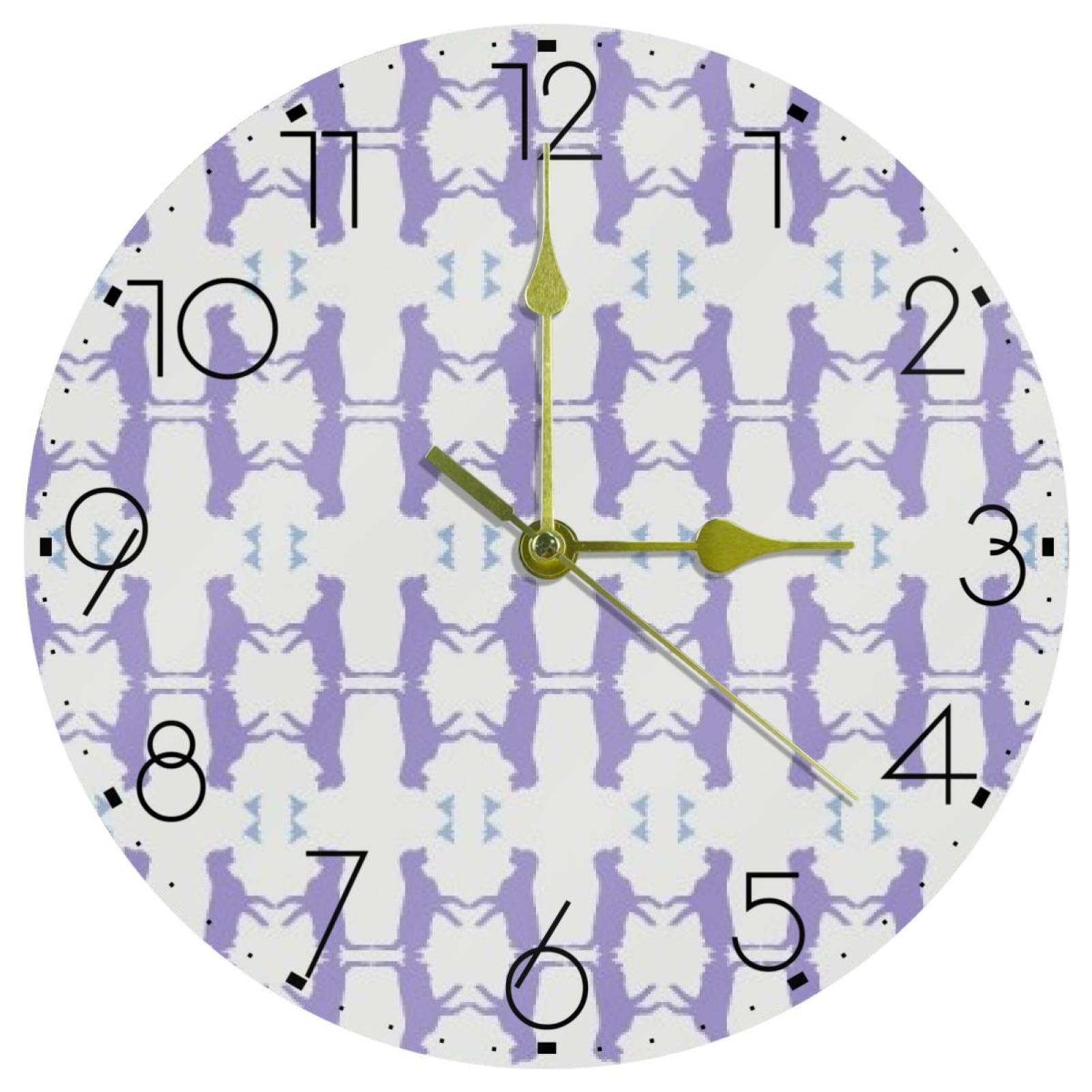 Horloge murale silencieuse sans tic-tac mécanisme quartz précis