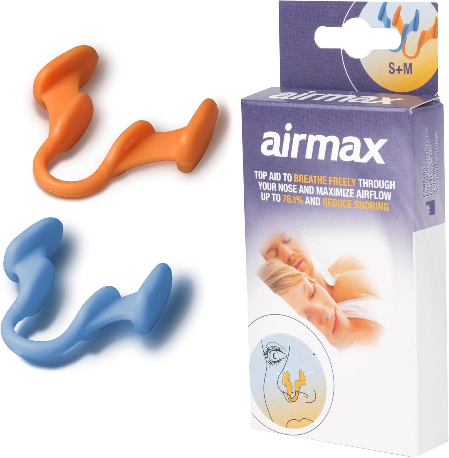 Airmax nasal dilator trial pack anti snore devices 76 more air
