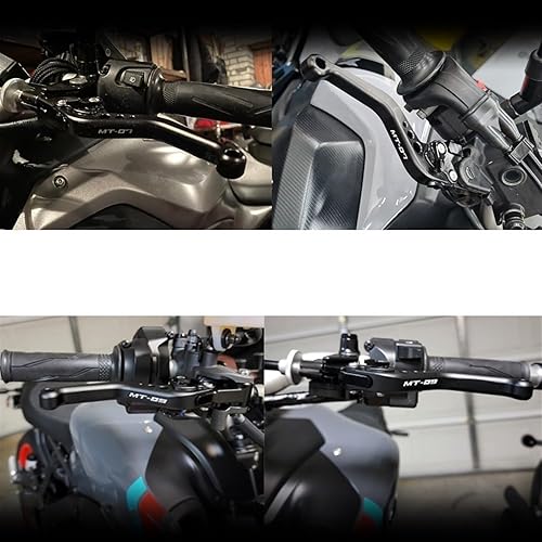 Miniatura 3 de Palanca de embrague de freno corto ajustable para Yamaha MT07 MT09 2013 2023 MT-07 para palancas de freno de motocicleta Tracer MT-09 SP (color