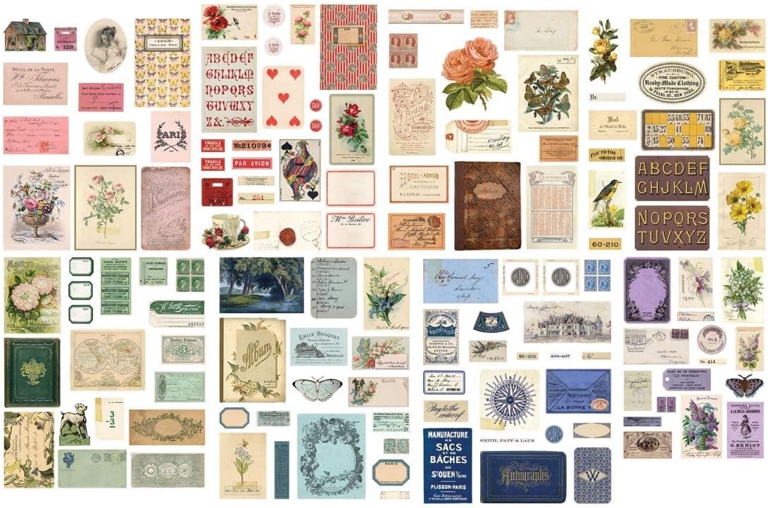 Tim Holtz Idea-Ology Palette Ephemera & NEW 2026 Palette Snippets - 2 Item