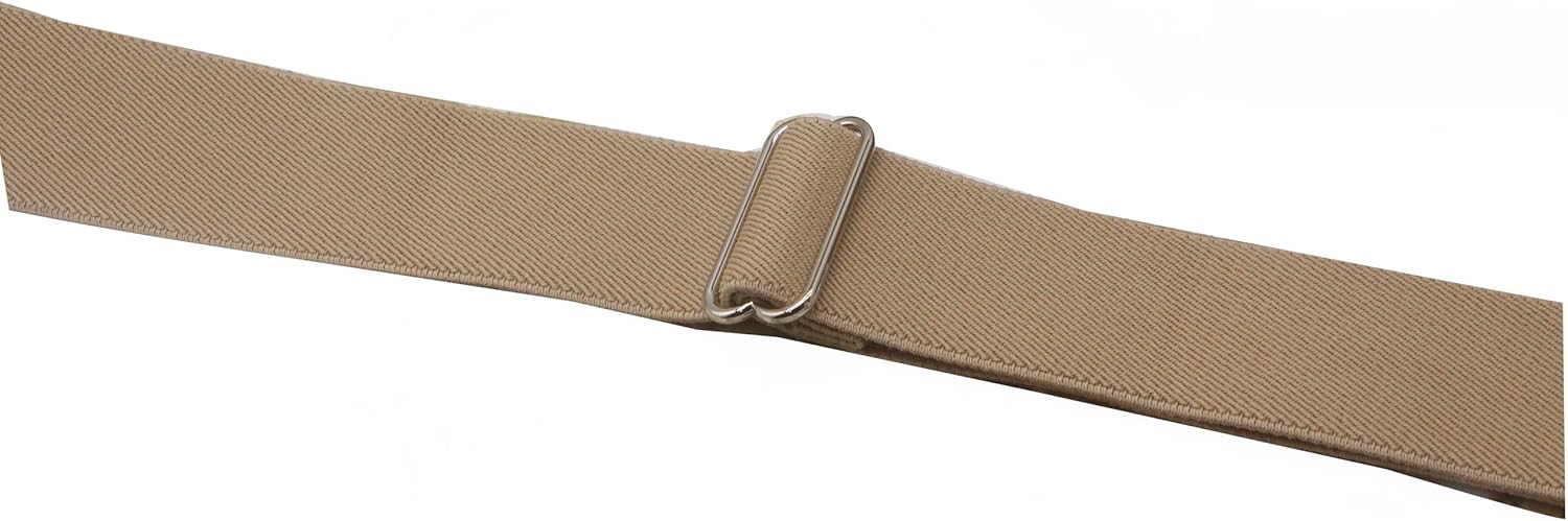 Men’s Suspenders Swivel Hooks X Back Susspenders with 2 Heavy Duty Braces Belt Snaps Loops - Image 6