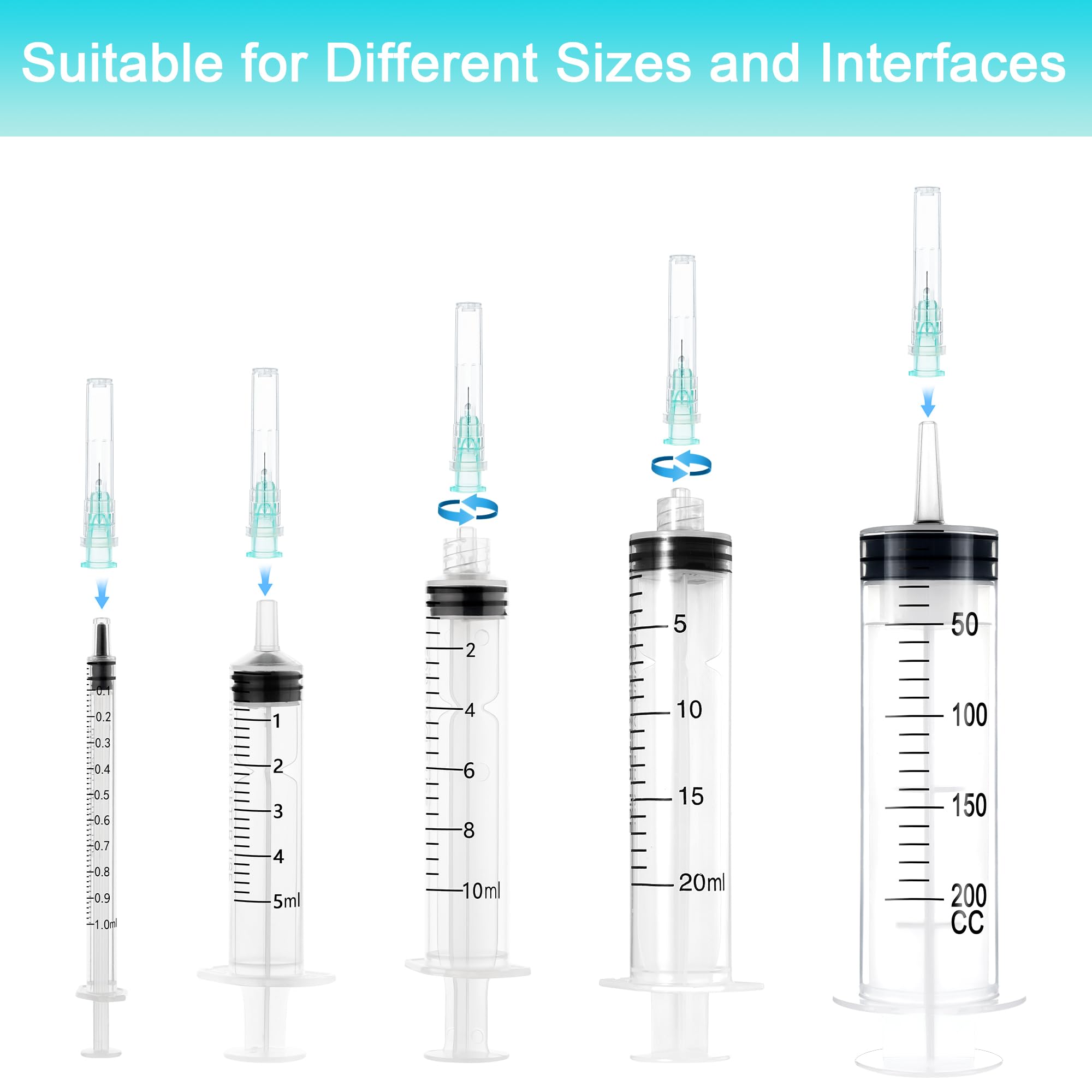 32 Gauge 0.15 inch/4mm Disposable Needles, Luer Lock Dispensing Needle Accessorie, Individual Packaged, Pack of 100 — Amazon image 3