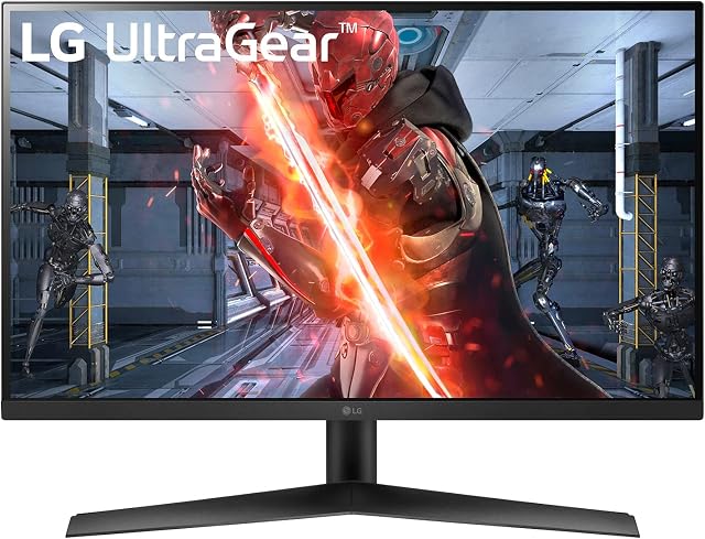 Moniteur de jeu LG Ultragear 27GN60R-B 27 po avec Full HD IPS 1ms (GtG) 144Hz, HDR 10, FreeSync Premium, Compatible NVIDIA G-SYNC, Noir