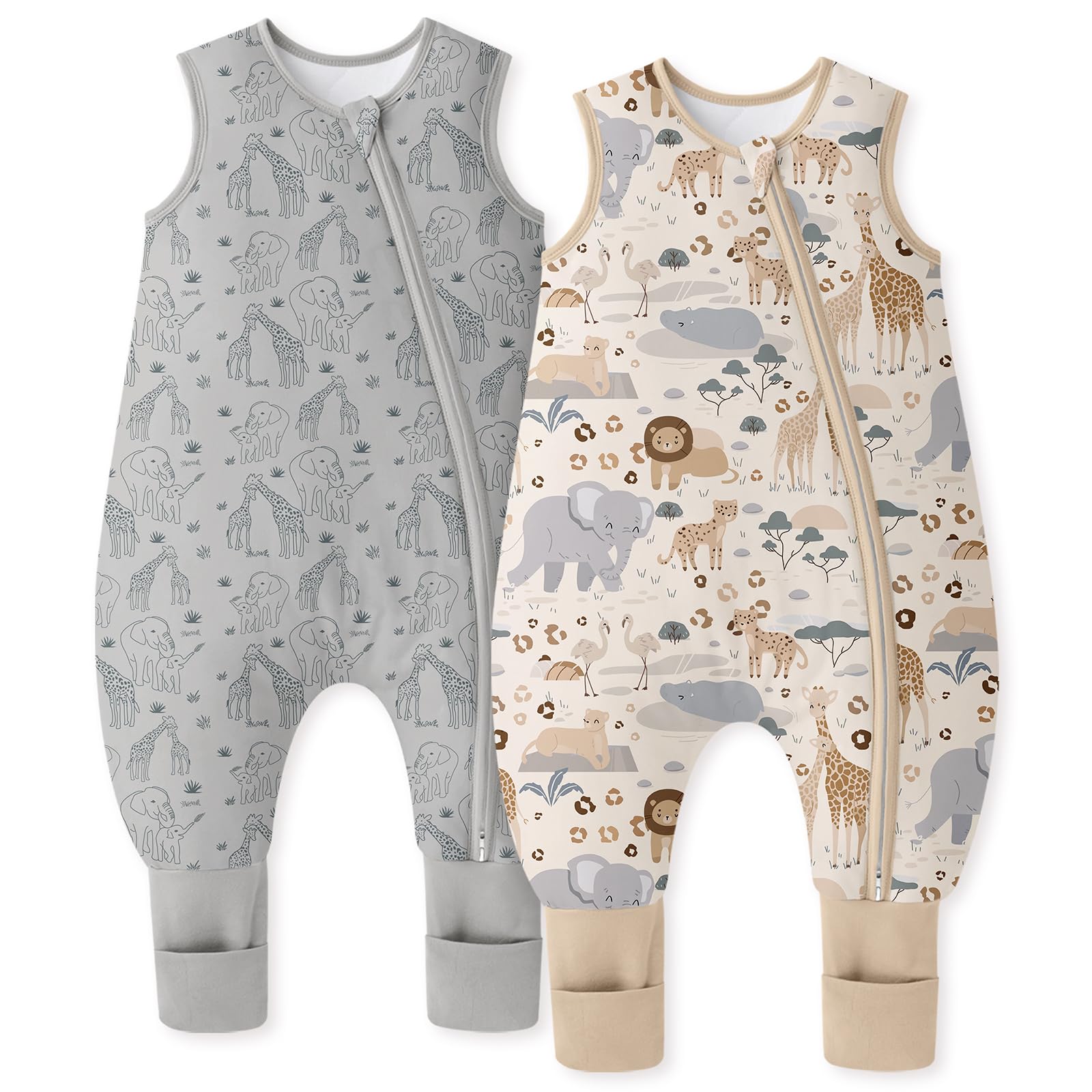 Unnivoll Baby Schlafsack mit Füßen