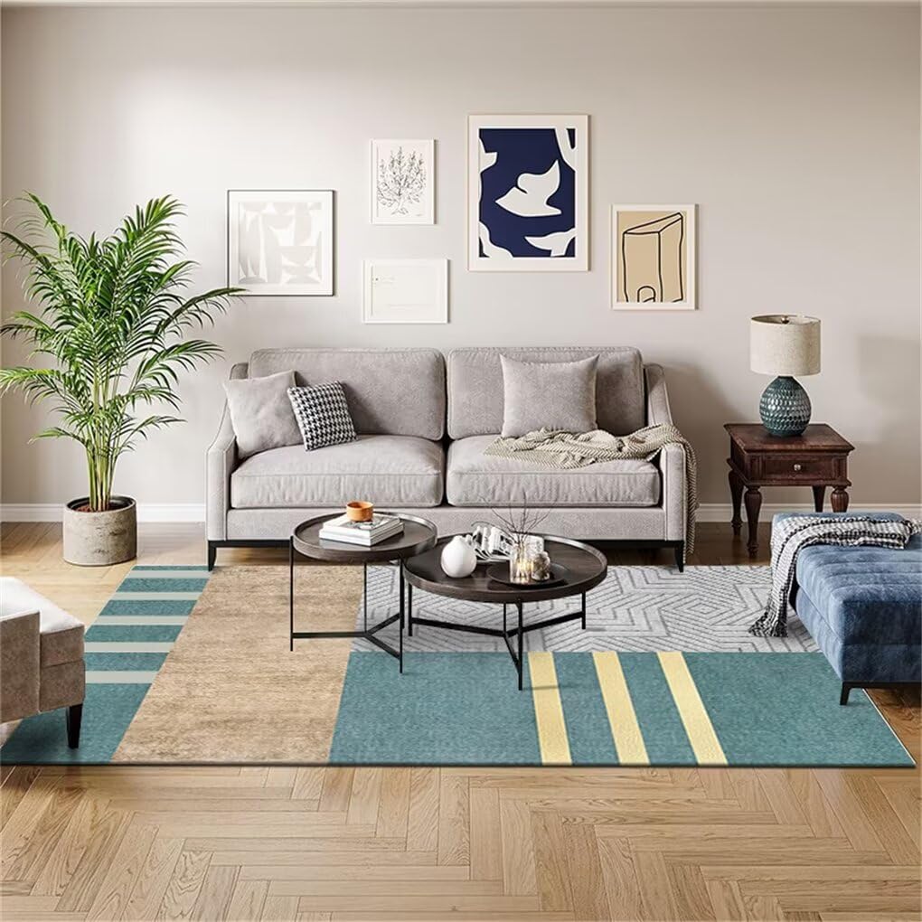 Tapis chambre ado bleu 60x110cm pour créer un cocon stylé