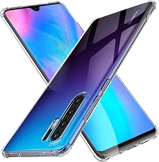 For Huawei P30 pro case, Ultra-thin Soft TPU Gel Cover (Slim-Fit) (anti-Scratch) (Shock absorption) Designed for Huawei P30 pro Smartphone - Crystal Clear