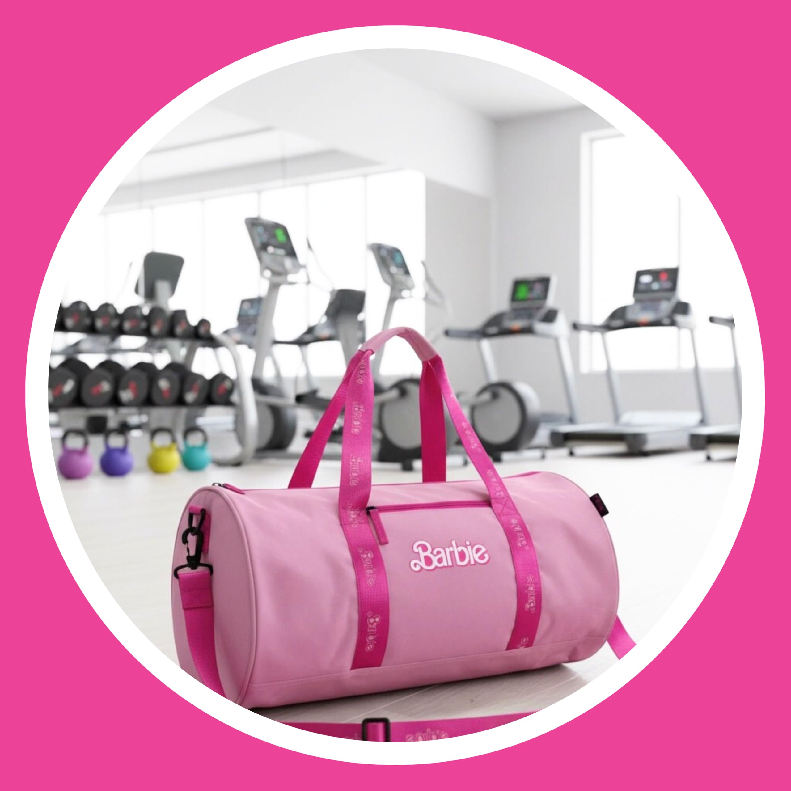 Barbie Bolsa Deporte Bolso Gimnasio Equipaje Infantil Accesorios Regalo Niñas