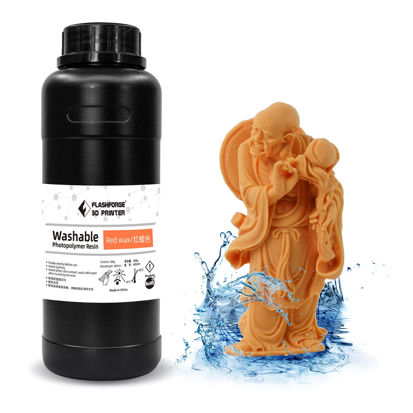 Amazon.com: JAYO ABS-Like Resin 3D Printer Resin Dark Grey 2KG, 405nm ...