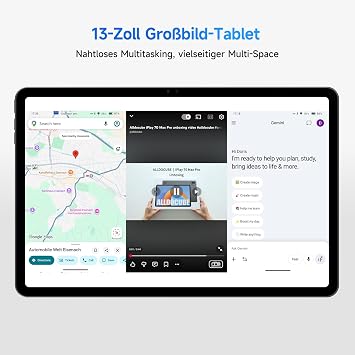 ALLDOCUBE Unisoc T7300 13 Inch Android 16 Tablet 2.5K Display PC Mode
