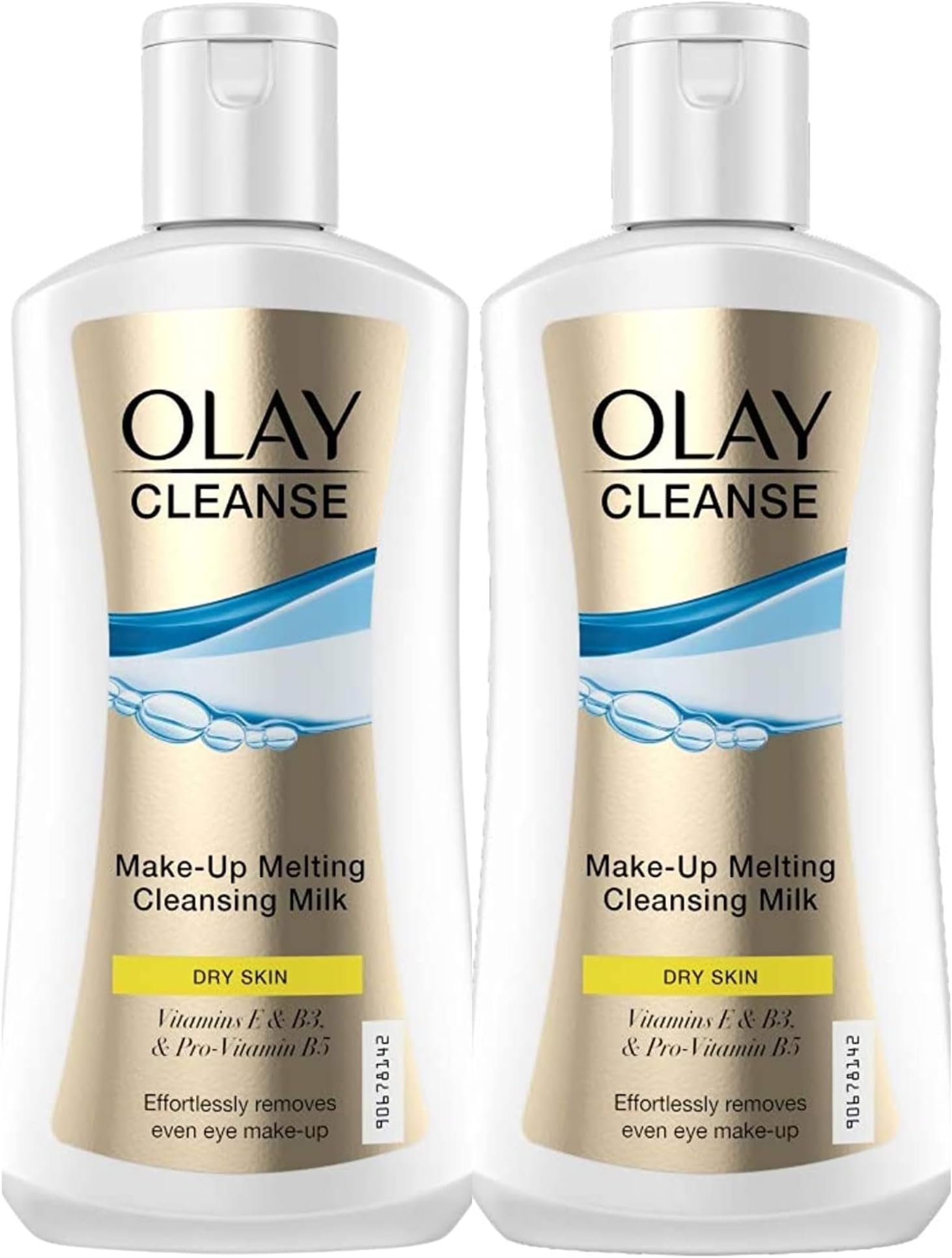Cleansing Milk,Ultra-Nourishing Make-Up Melting for Dry Skin – 200 ml Hydrating Formula Enriched with Vitamins E, B3, and Pro-Vitamin B5 for Gentle Cleansing and Skin Revitalization-Pack of 2