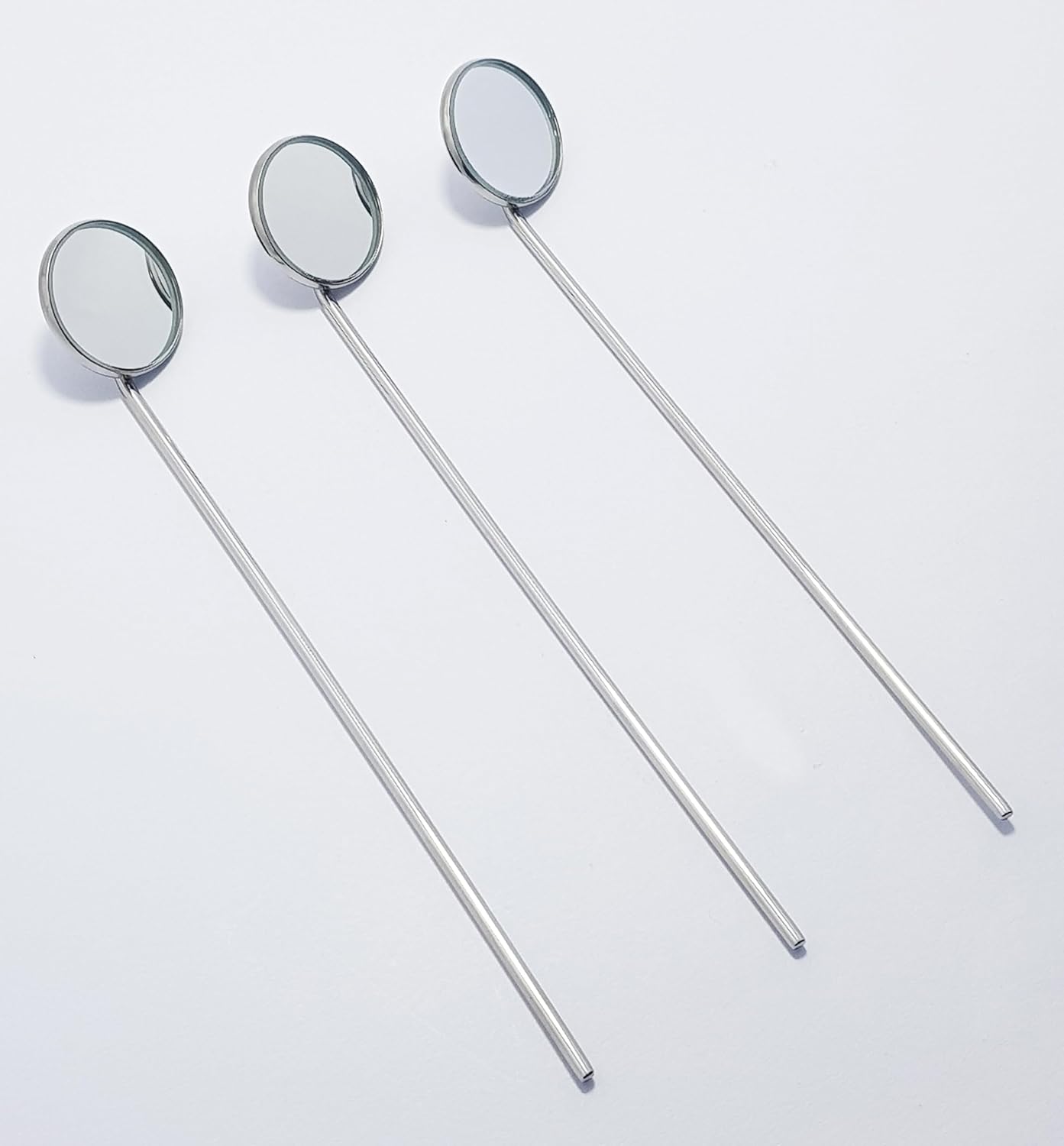 Laryngeal Mirror – Fig. 6 | 22 mm | Set of 3 Pieces | ENT Stainless Steel | Item #122910180