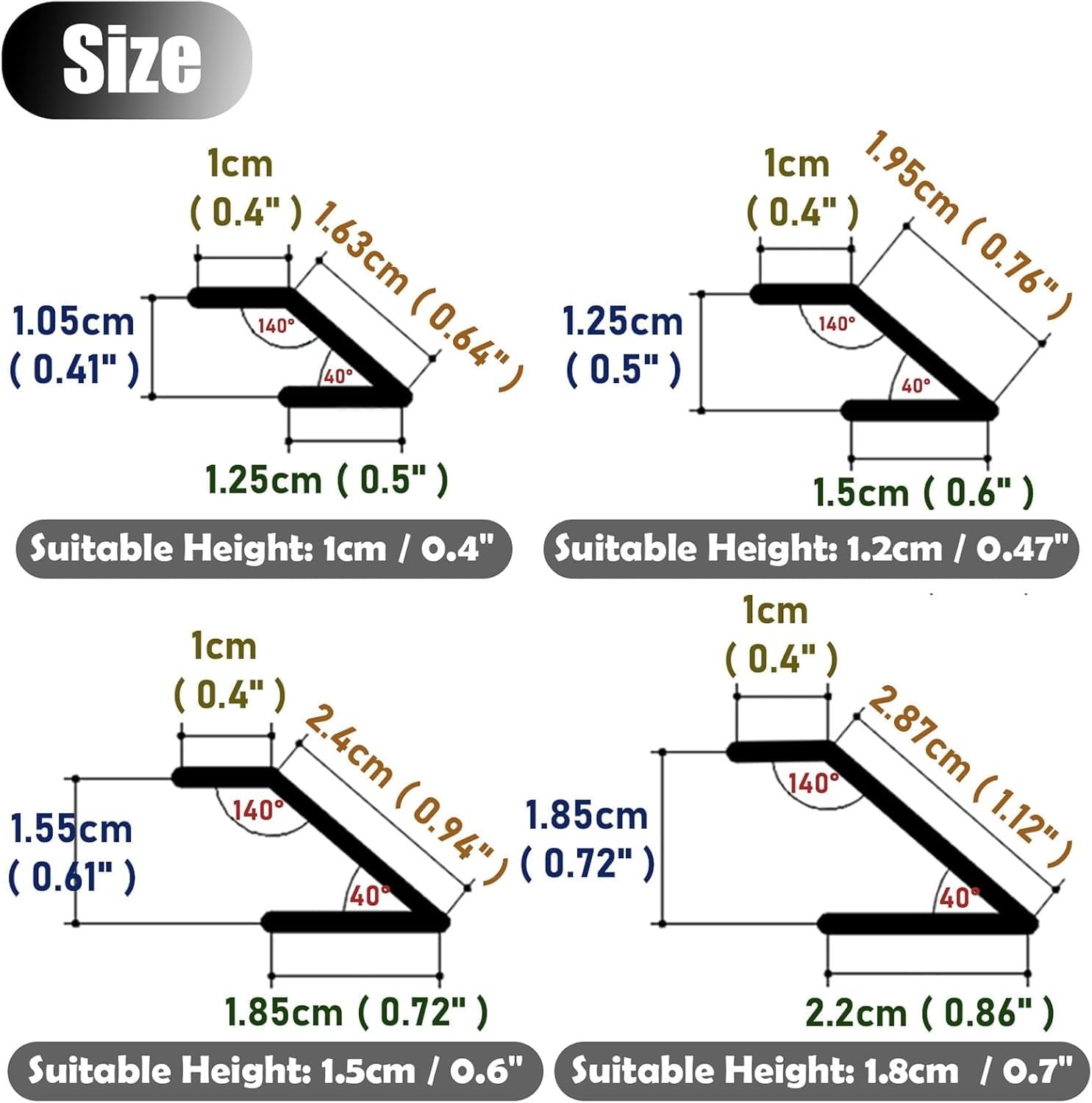 Tira de borde de acero inoxidable para una transición sin costuras, rampa de umbral duradera para un acceso suave al suelo