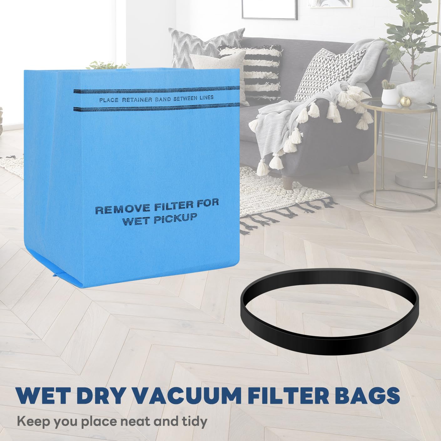 Amazon.com - Wet Dry Vacuum Filter Bags for Stinger 2.5 to 5