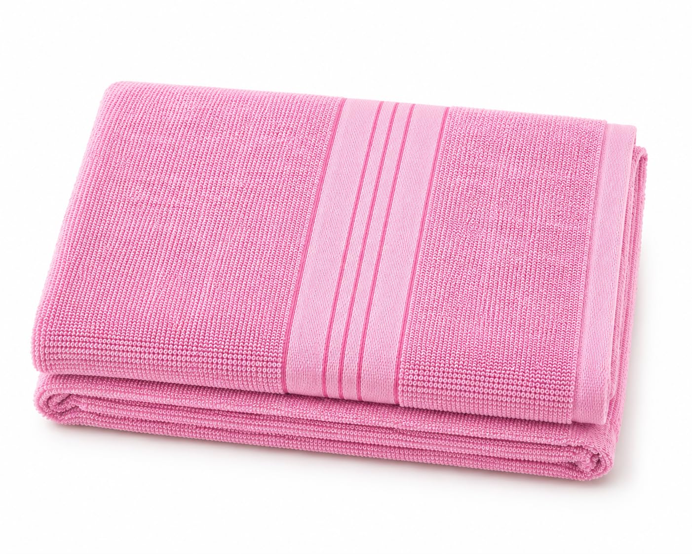 100% Cotton Bath Towel for Men & Women, 75 x 150 cm | 30 x 60 cm Size, For Men & Women, Bath, Gym & Travel, White Stripe Detail, Fast Drying-image-21