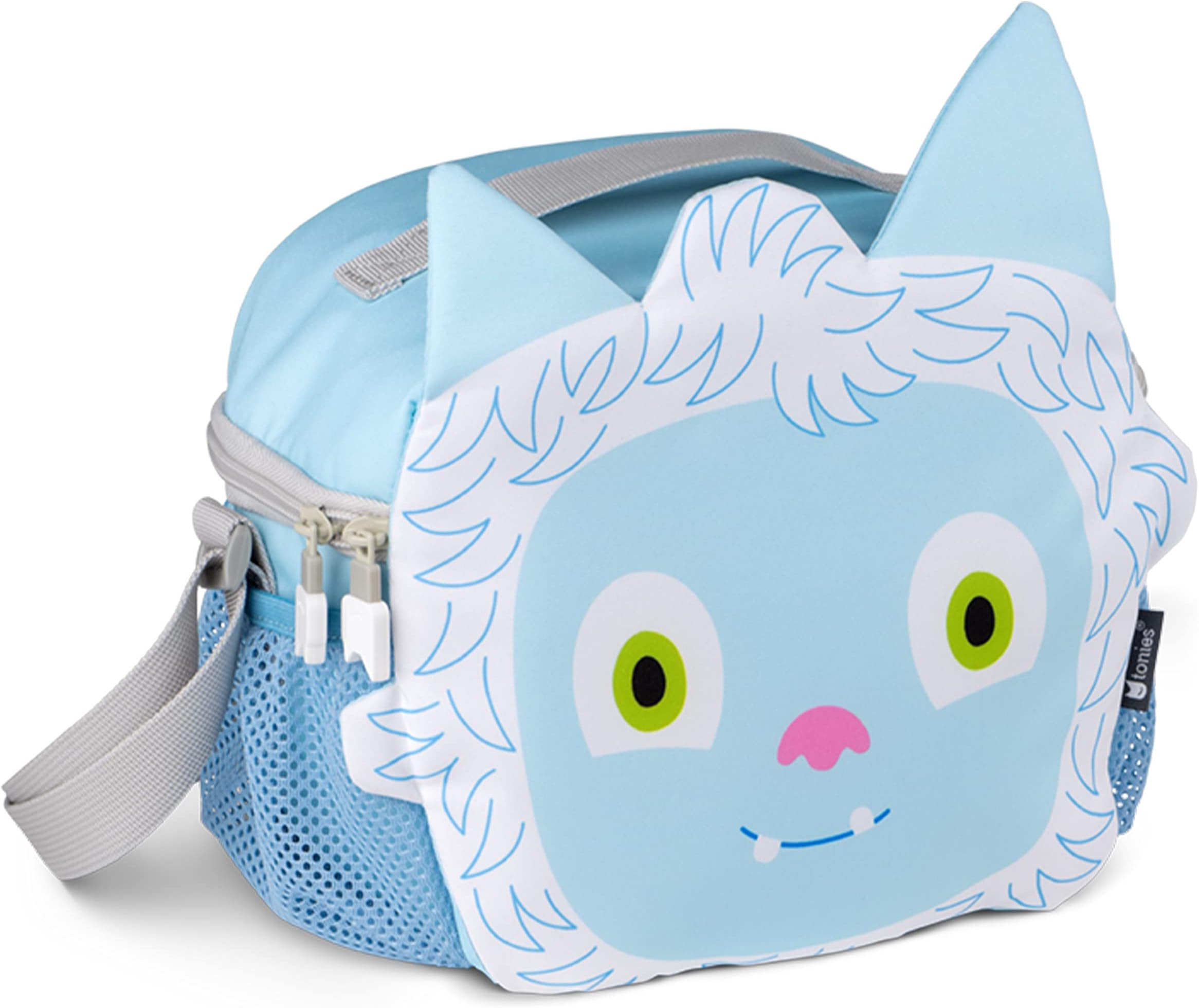 Character Bag - Travel Bag for your Toniebox, Headphones, Charging Station, and 6 Tonies - Yeti