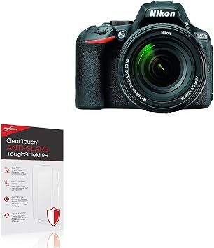 BoxWave Screen Protector Compatible with Nikon D5500 - ClearTouch Anti-Glare ToughShield 9H 2-Pack, Anti-Glare 9H Tough Flexible Film Screen Protector