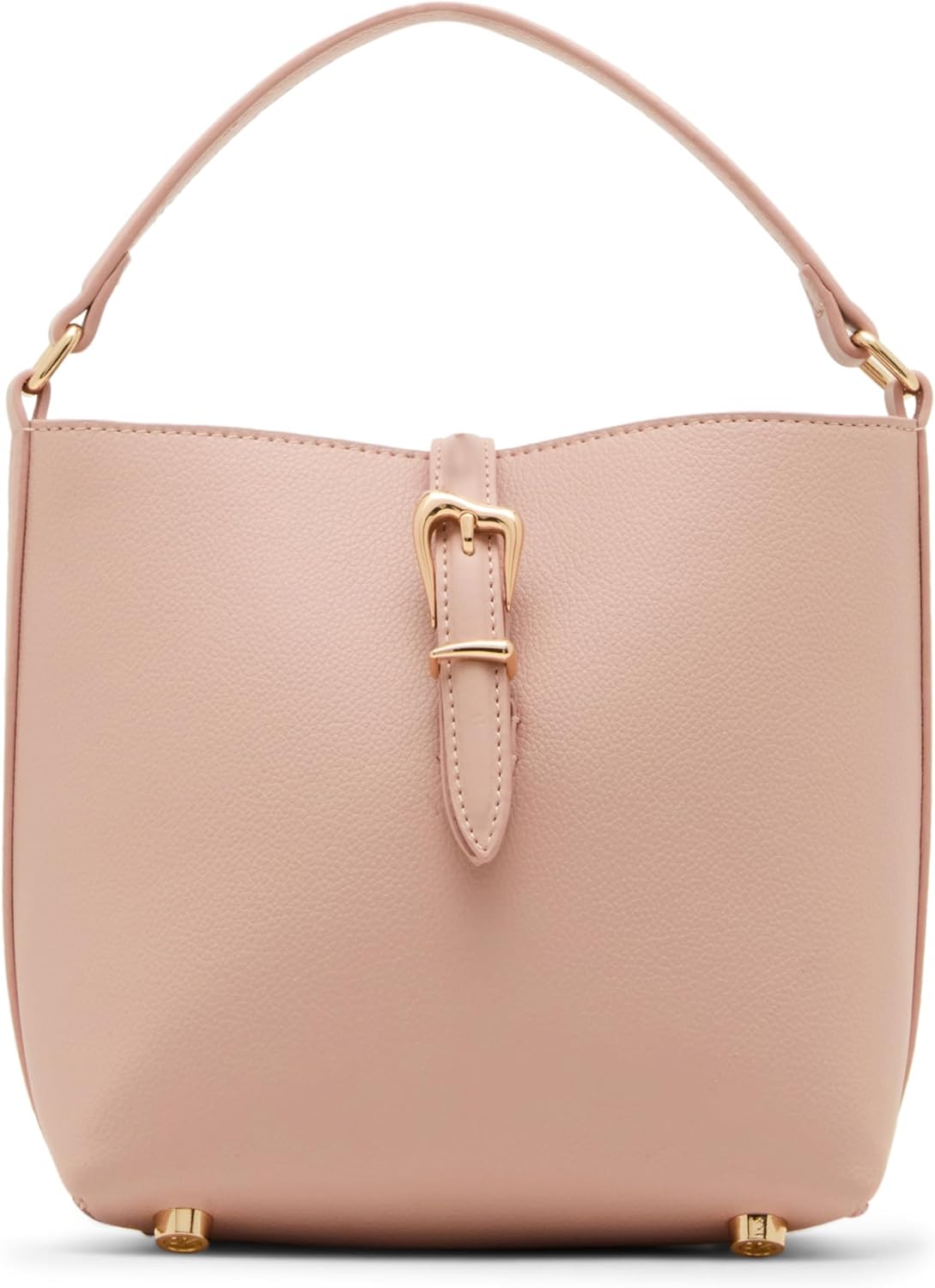 Anne Klein Womens Small Bucket with Detachable strap, Rosewater